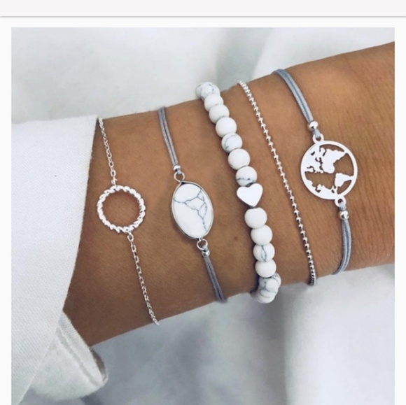 unbranded Jewelry - Boho multi layer bracelets 5 inc.